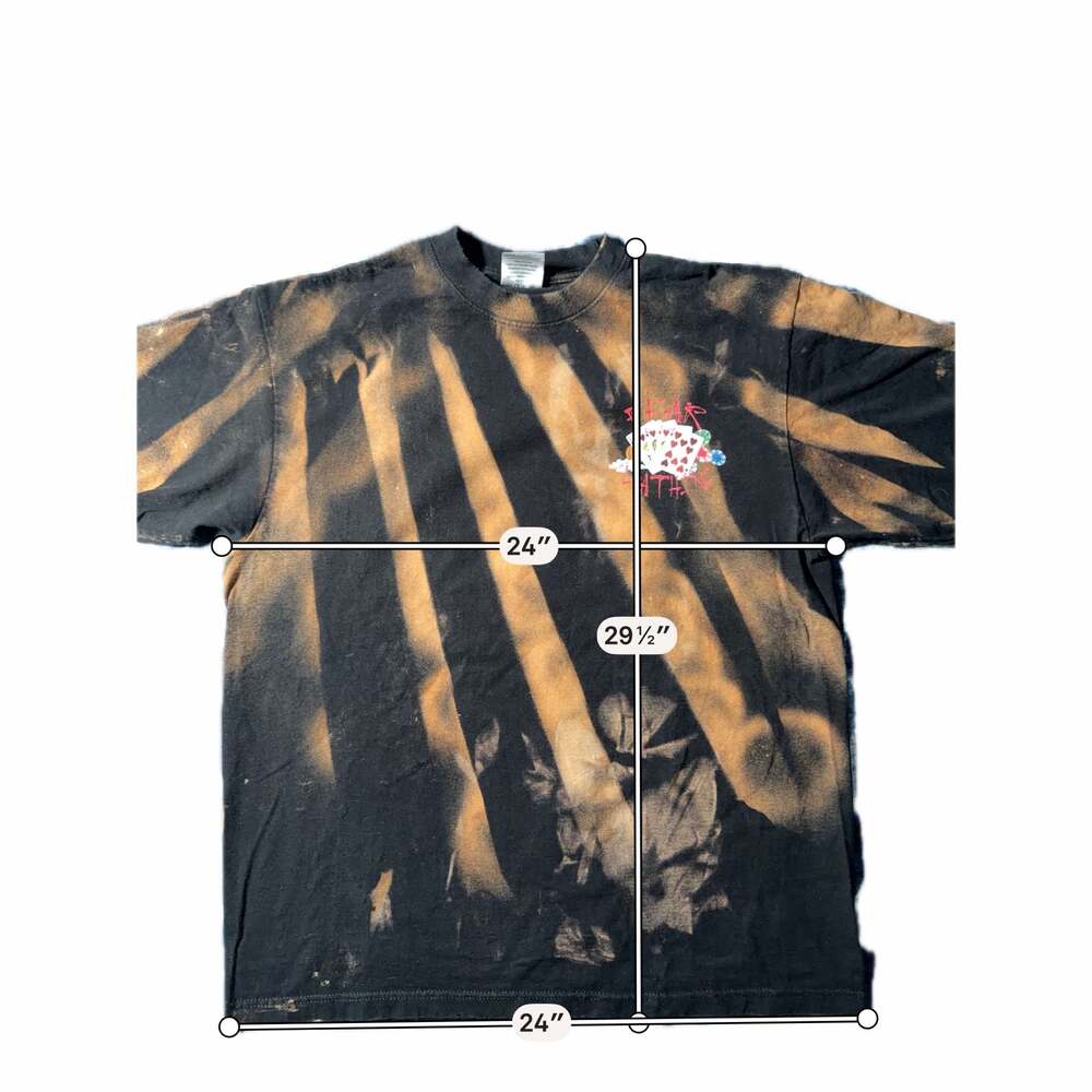Fear and Loathing in Las Vegas Graphic T-Shirt Acid Wash Shaka Wear - Picture 6 of 7